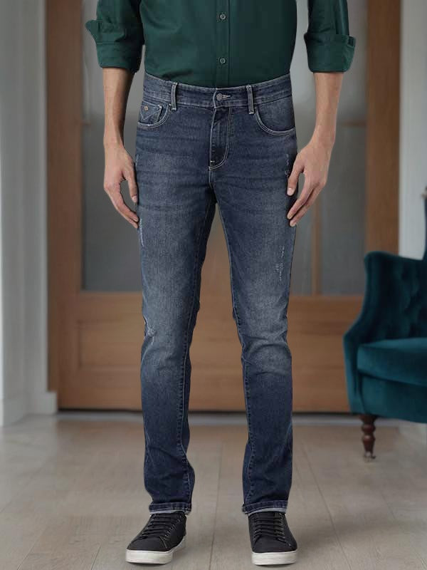 Men Brooklyn Fit Stretchable Jeans - Main Image