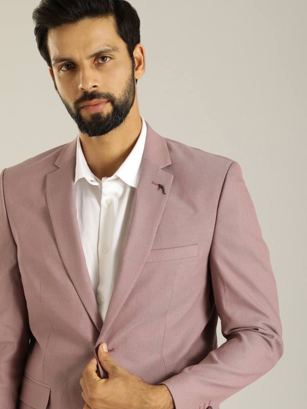 Buy Men Full Sleeve Solid Casual Blazer Online Indian Terrain