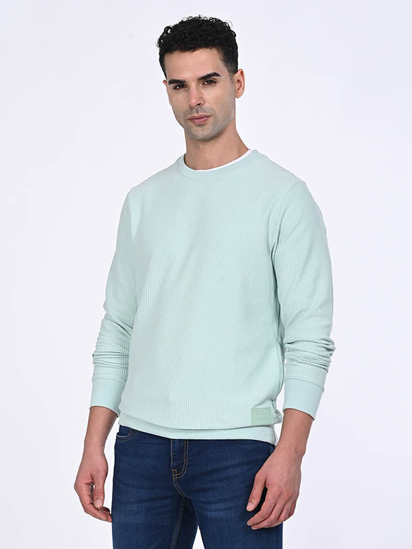 Buy Men Full Sleeve Solid Crew Neck Sweatshirt Online Indian Terrain