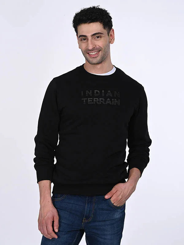 Men Full Sleeve Graphic Crew Neck Sweatshirt - Main Image