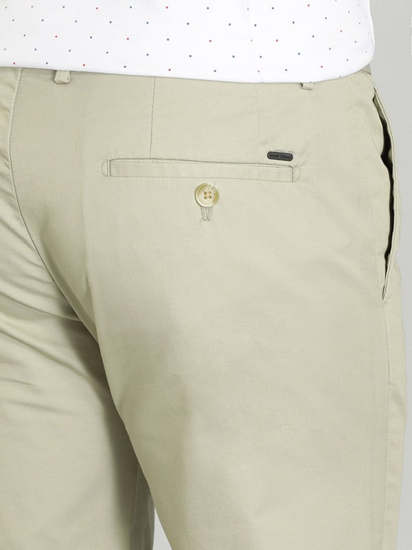 Buy Men Brooklyn Fit Cotton Blend Trouser Online Indian Terrain