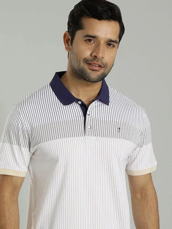 Men Printed Polo T-Shirt - Main Image