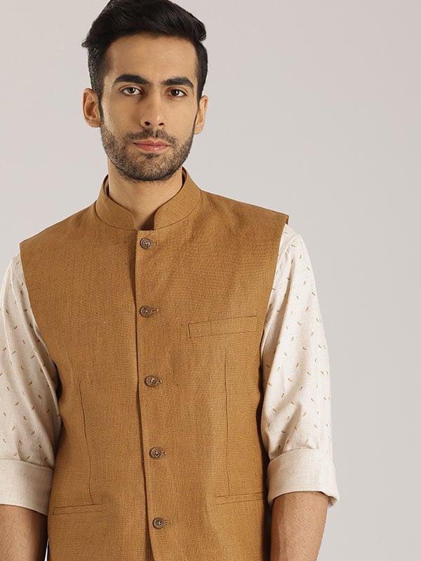 Sleeveless Blazer Sleeveless Shirt Jacket Men Solid Sleeveless