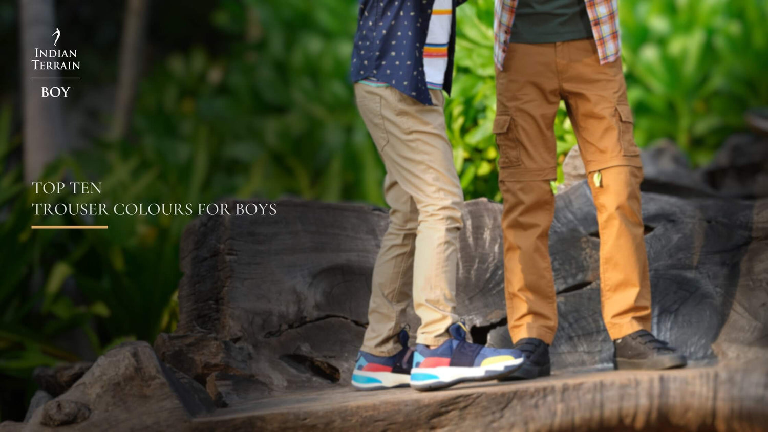 Top Ten Trouser colours for Boys: Style and Versatility