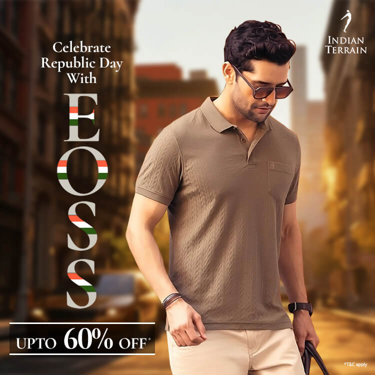 Buy Men s Clothing Online in India Indian Terrain