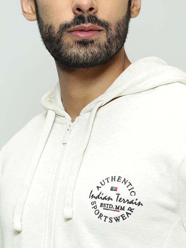 Buy Men Full Sleeve Solid Hoodie Sweatshirt – Indian Terrain