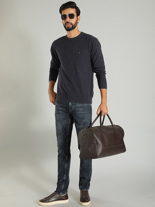 Navy Melange