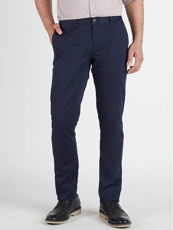 Buy Men Brown Solid Super Slim Fit Casual Trousers Online - 394746 | Peter  England