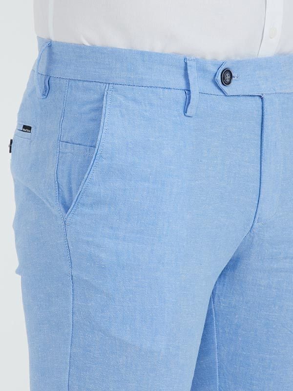 Indian terrain linen trousers on sale