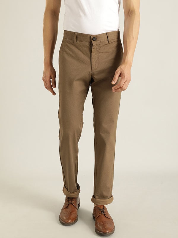 Russet Brown Men's Tall Carman Tapered Fit Chino Pant | American Tall