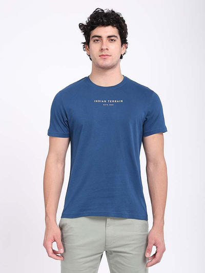 Men Graphic Crew Neck T-Shirt