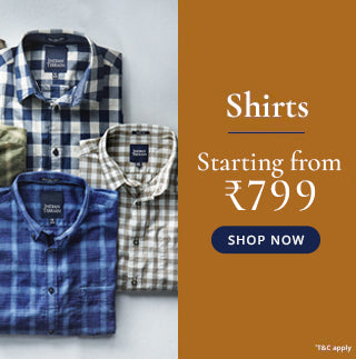 Men s Clothes Sale Online in India Indian Terrain
